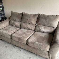 Comfortable Brown Couch