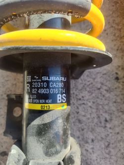 Subaru, BRZ, struts, lowering springs