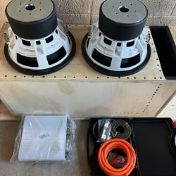 Mrmusicman 3500RMS  Bass Package 🔊🔊- $899