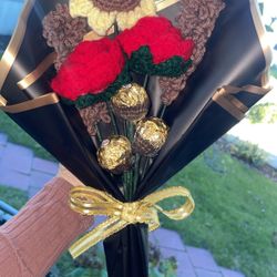 Crochet Bouquets 