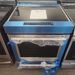 30-Inch 4 Burner Element Induction Slide-ln Convection Range with Air Fry