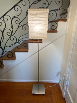 IKEA Orgel Vreten Rice Paper floor lamp