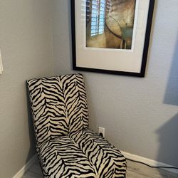 2 Zebra Chairs 