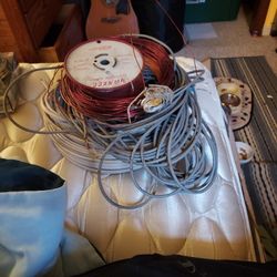 Lots Of Different Wire And Cable 