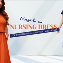 Mesibucu Maternity Nursing Dress 