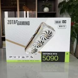 ZOTAC GAMING GeForce RTX 5090 32GB GDDR7 White Edition | Solid OC | Brand New