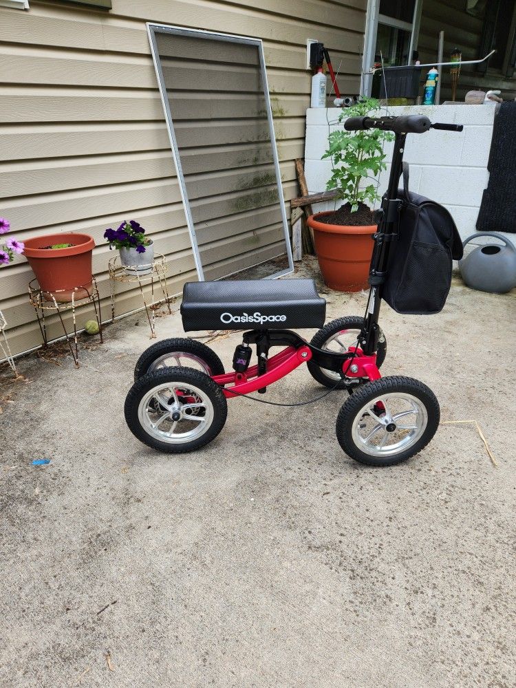Oasisspace All Terrain Knee Scooter
