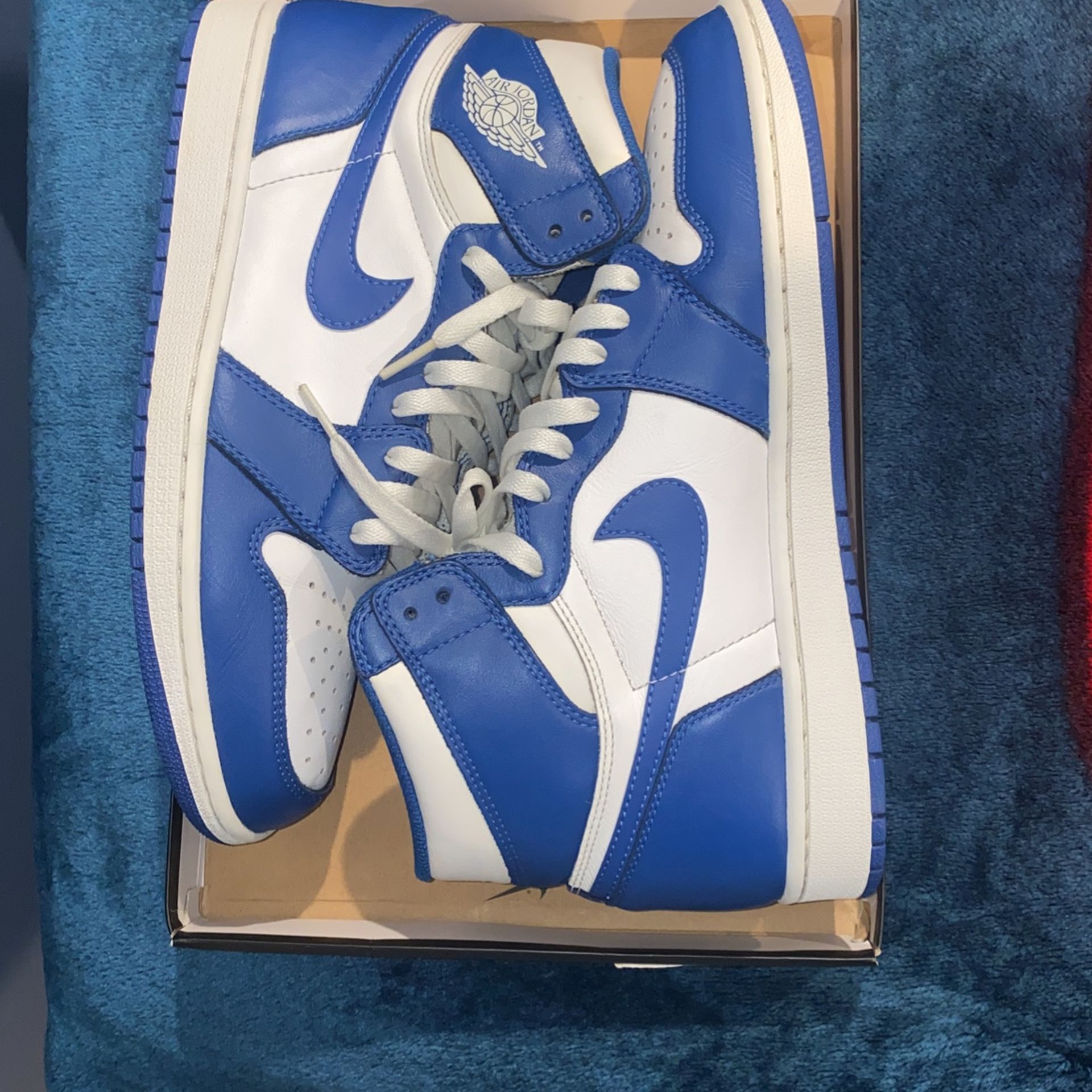 Jordan 1 Storm Blue W/ Extra Laces