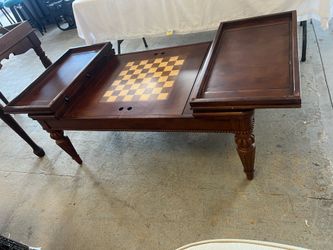 furniture game coffee table/ solid wood / game table