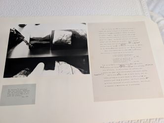 Original 1970s vintage black and white photo