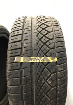 245/45/18 Continental Contact 90% left 1 tire