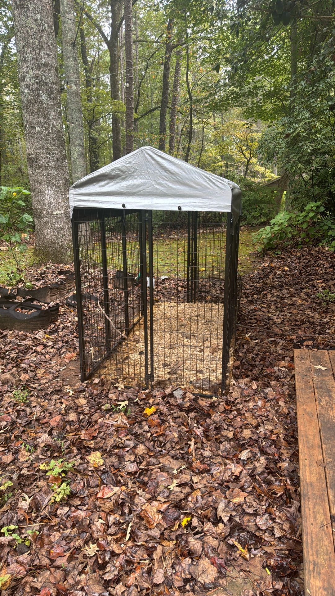 Kennel Master Dog Run With Roof