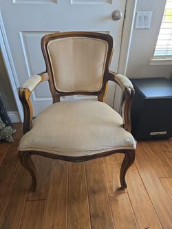 French Louis XV Style  Pair of Armchairs