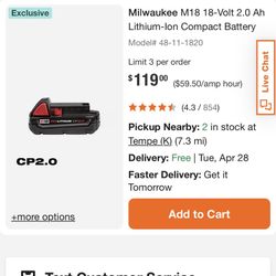 Milwaukee Battery Packs