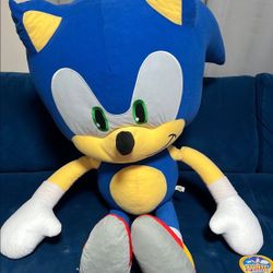 39 Inch Giant Sonic Plush New with tag