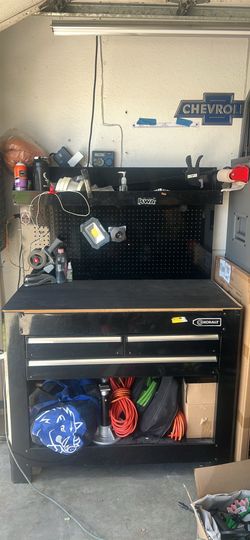 Kobalt work bench with 3 drawers