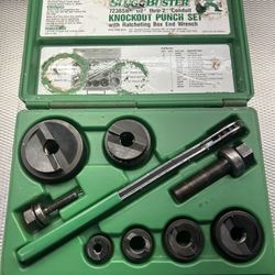 Greenlee Knockout Punch Set 1/2-2”