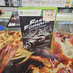 Fast & Furious: Showdown (Microsoft Xbox 360, 2013) Complete W/ Manual