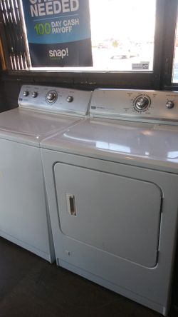 Whirlpool washer and dryer