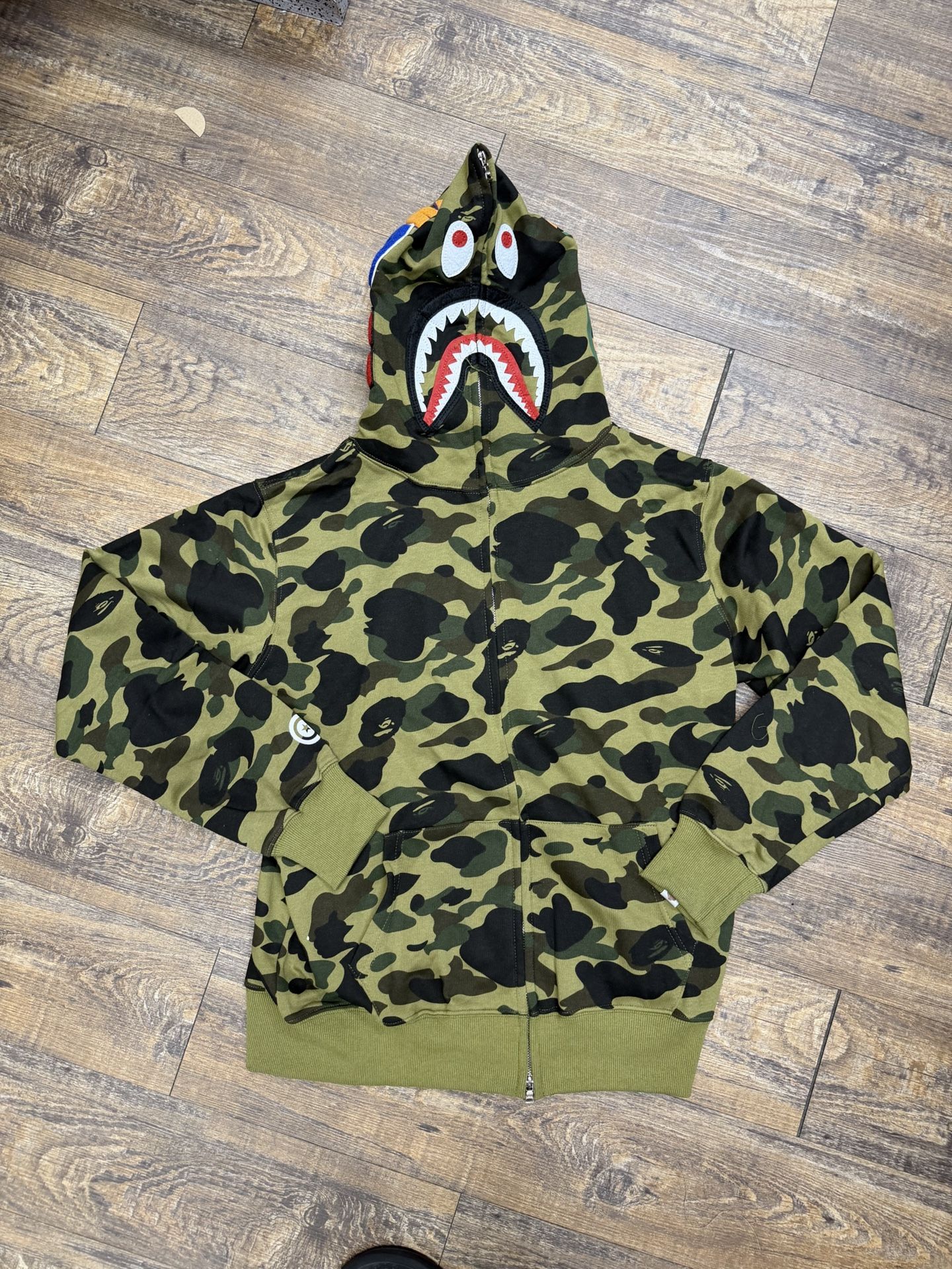 Green Bape Hoodie