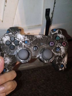 PS3 Controller Skull Print Custom