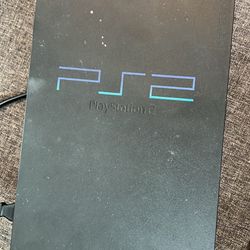 PS2 W/ 2 Controllers And AV Multi Out Cords