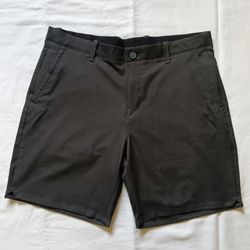 Tommy Bahama On Par Island Zone Black Chino Shorts Size 36
