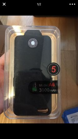 iPhone 5 recharge case