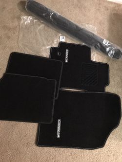 Brand new original Toyota Corolla carpet mat