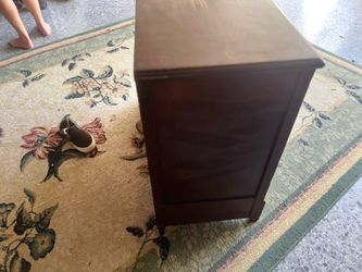 Antique wood chest of drawers