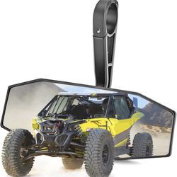1.75" Roll Bar Rear View Center Racing Mirrors Compatible with Polaris RZR XP (contact info removed) Turbo