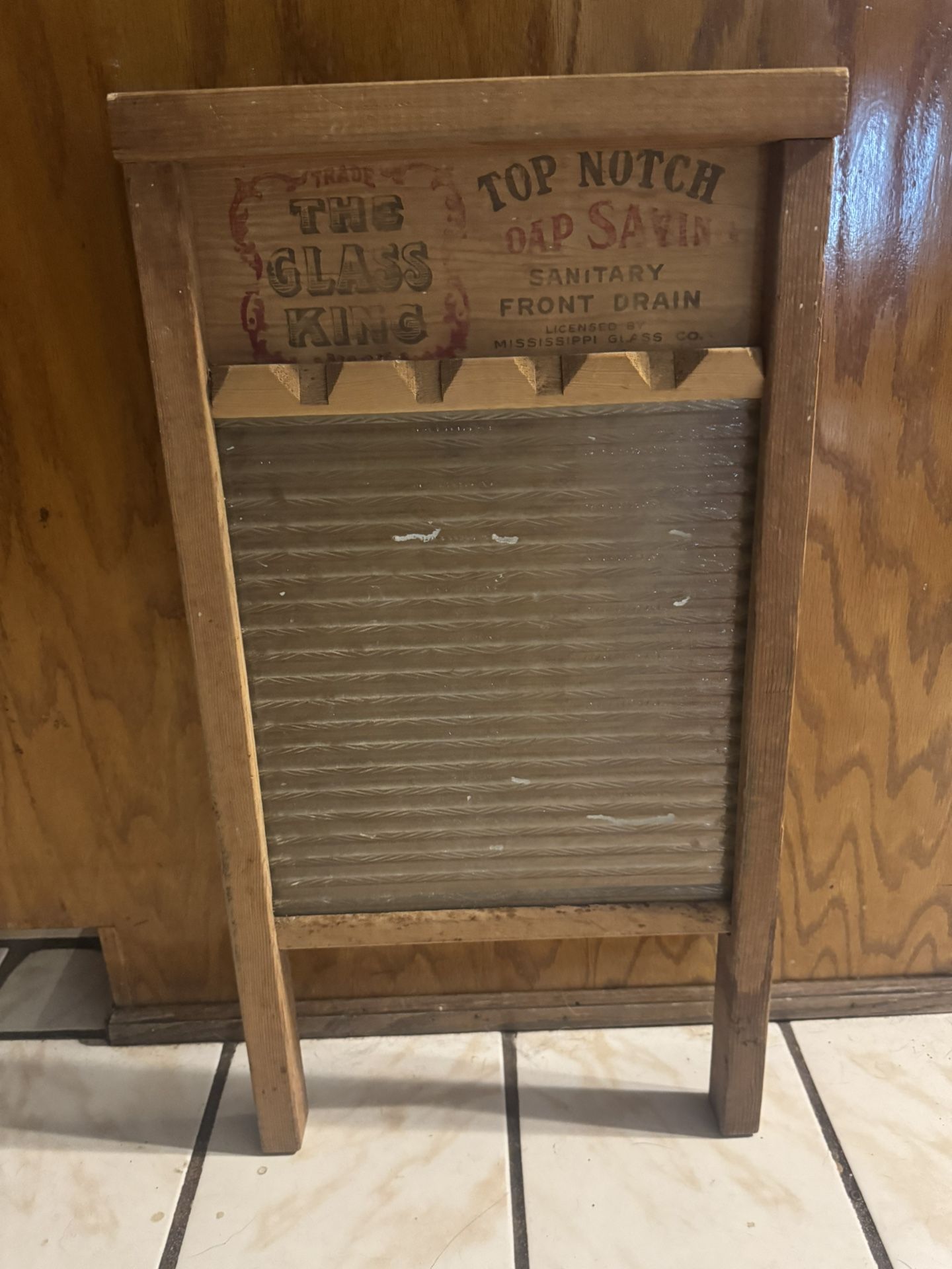 Antique National Washboard Co #860 Chicago Memphis