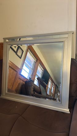 New Silver Cristo Mirror