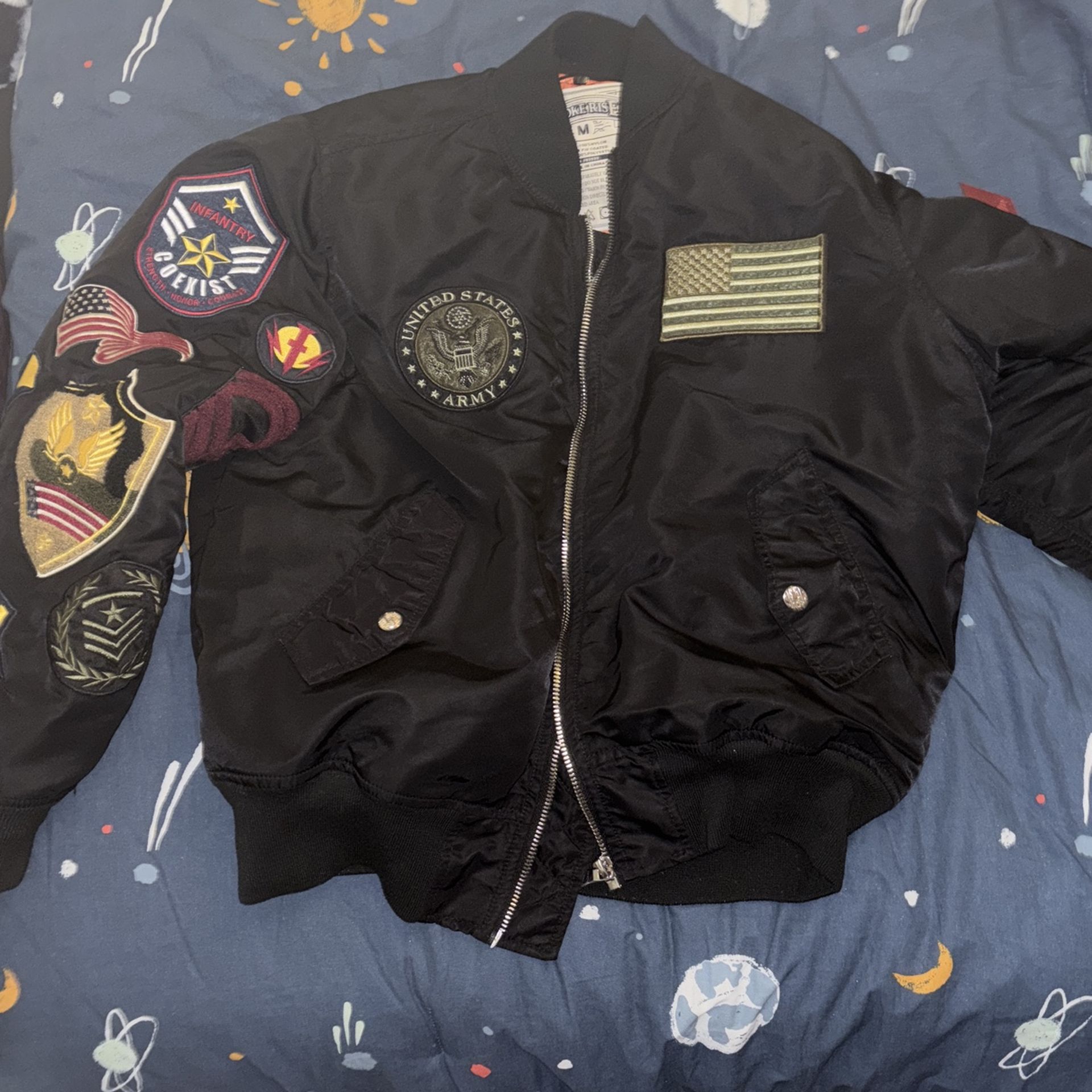 Military Bomber Jacket