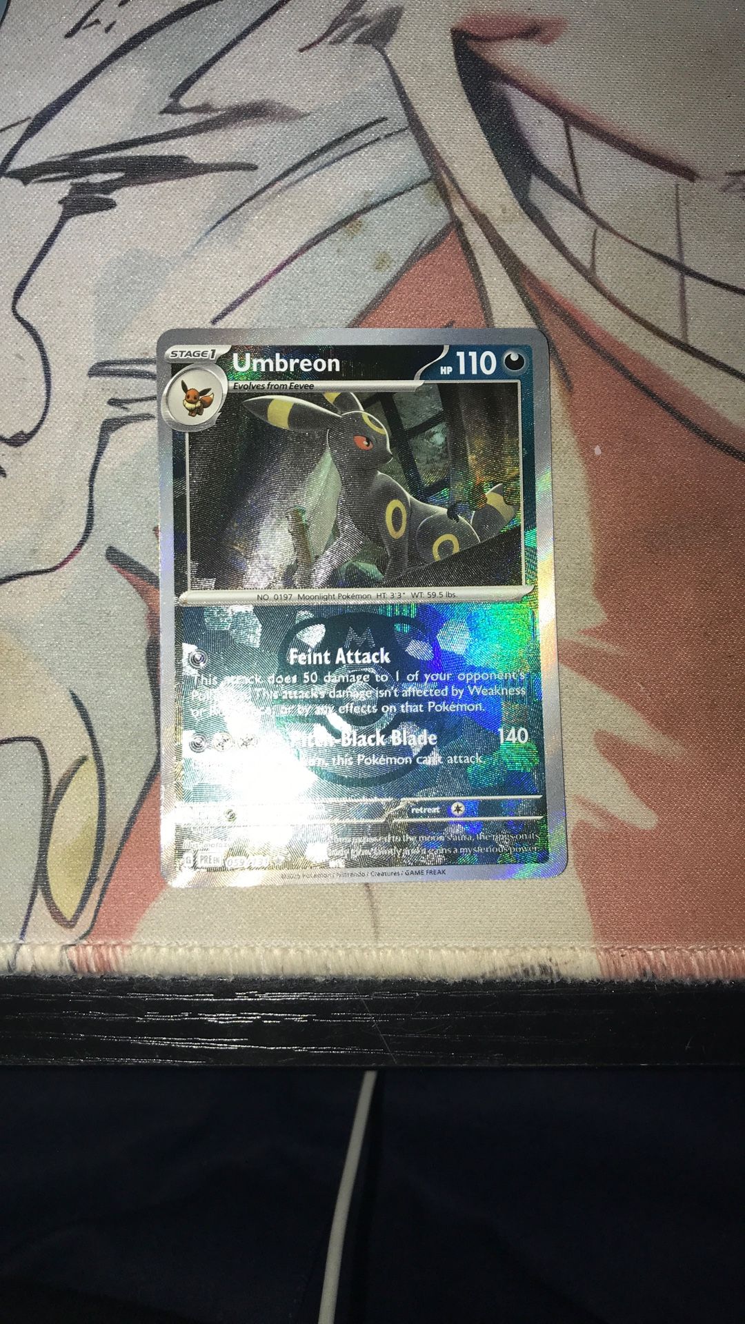 Umbreon Master Ball Chase Card
