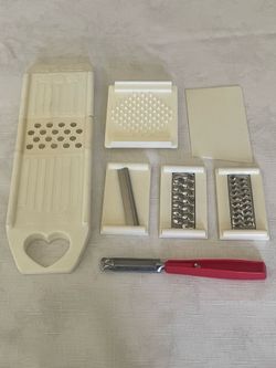 1960s-70s The Original Mr. Chop Chop Cutter, a vintage kitchen gadget made in Korea.