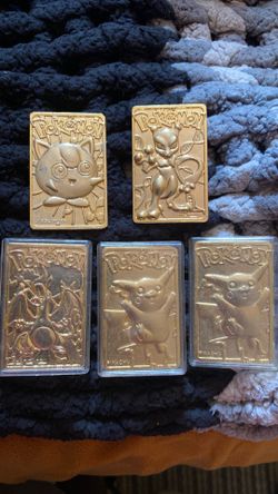 Burger King Gold Pokémon cards (selling all of them)