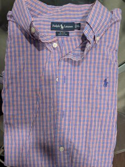 Long sleeve button up Polo XL