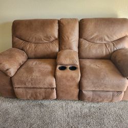 Double Recliner Couch in GREAT SHAPE