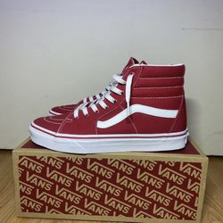 Vans Sk8-Hi (Canvas) Size 8