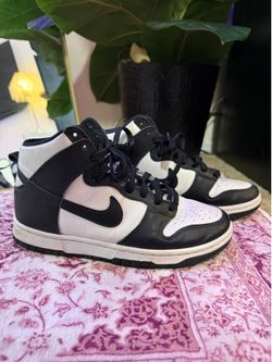 Nike panda dunks High tops