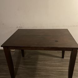 Wooden High DinnerTable (No Chairs)
