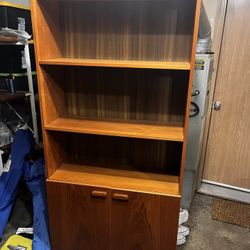 Teak Bookcase