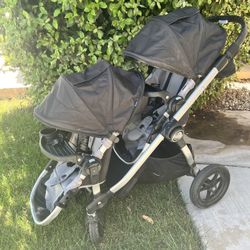 City Select Double Stroller and City Mini GT Single Stroller