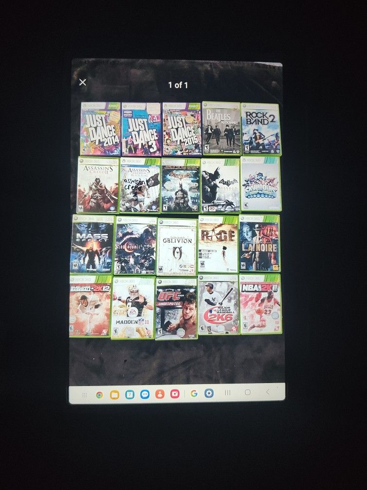 Xbox 360 Games All Tested And Working!