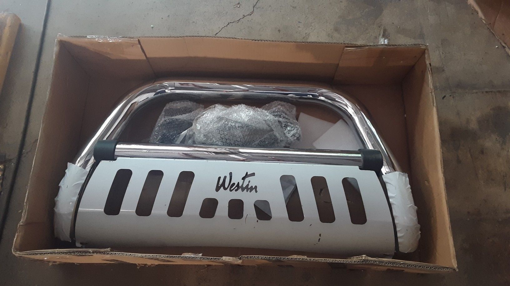 New stainless Westin Bull Bar Chevy / GMC