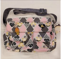 NWT Vintage Harajuku Lovers Messenger Crossbody Bag Y2K