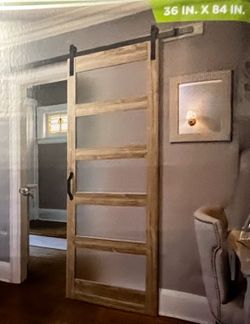 TWO BRAND NEW CLOSET or other living area BARN DOORS