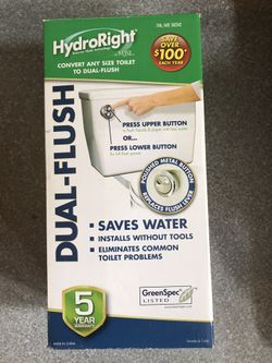 HydroRight Dual-Flush