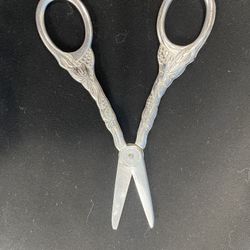 Antique Silver Plate Grape Shear Scissors SWEDEN